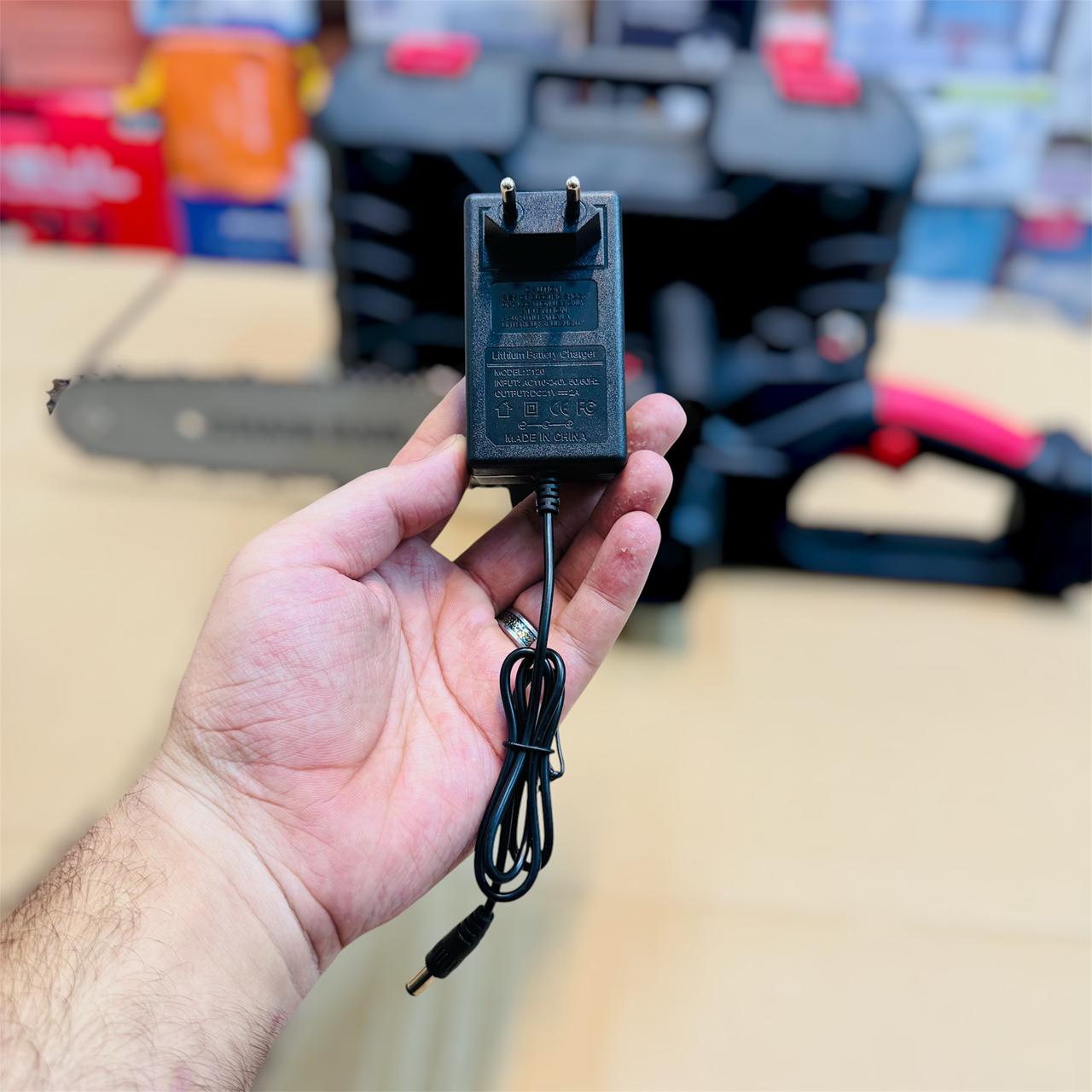 12-Inch Cordless Chainsaw (2 Batteries)