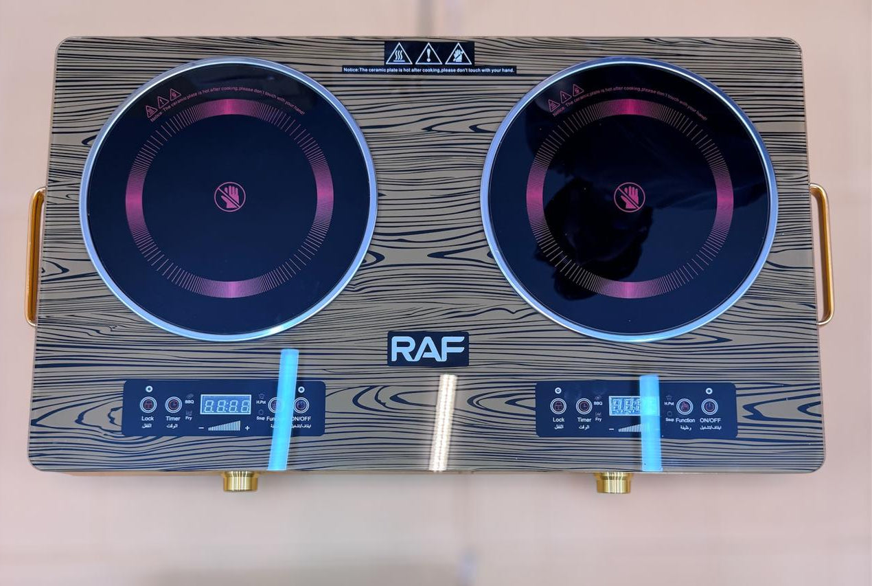 RAF Double Hot Plate infrared cooker 2200+2200W