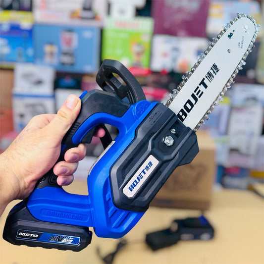 Bojet BJ-4372 12-Inch Cordless Chainsaw (2 Batteries)
