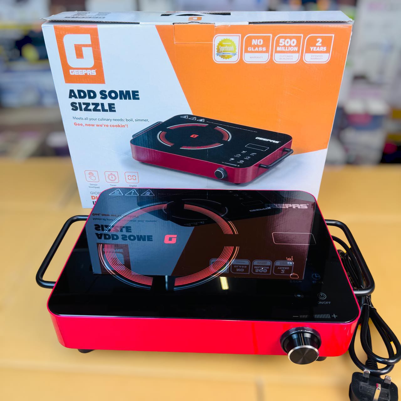 Geepas Digital hot plate Infrared Cooker