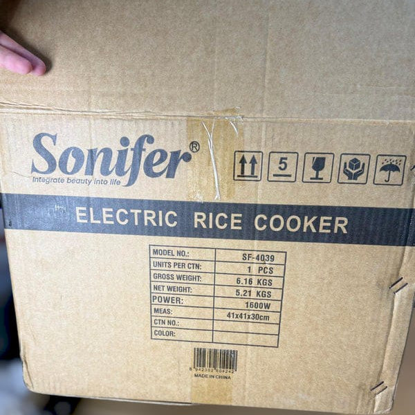 Sonifer Electric Rice Cooker SF-4039 10L