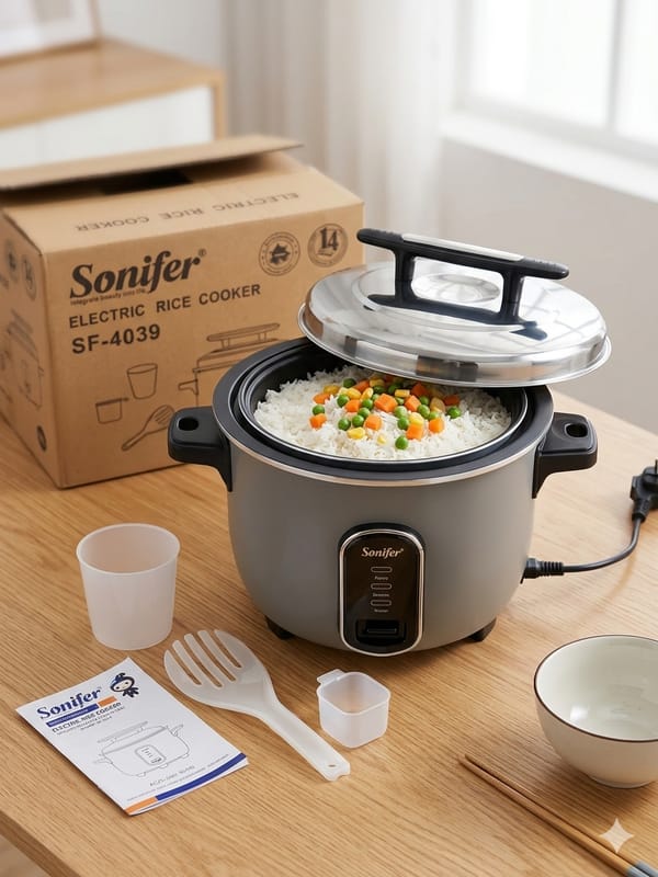 Sonifer Electric Rice Cooker SF-4039 10L