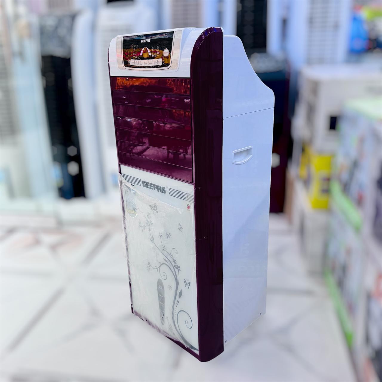 Geepas  Tower Air Cooler With Remote & LED Screen Control