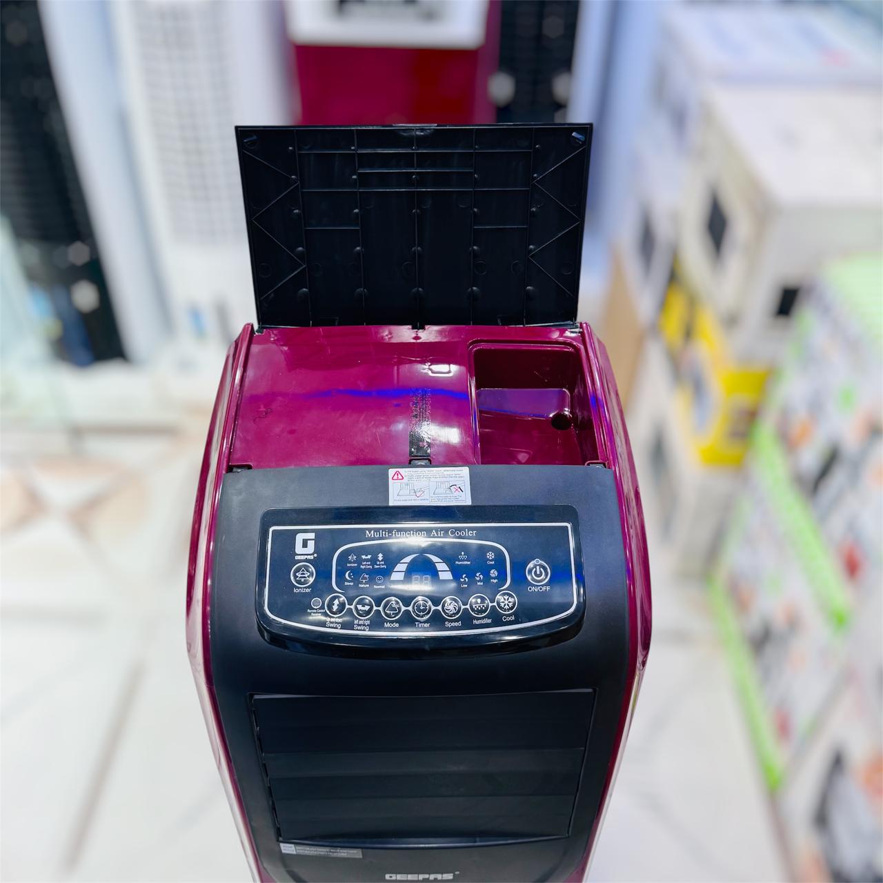 Geepas  Tower Air Cooler With Remote & LED Screen Control