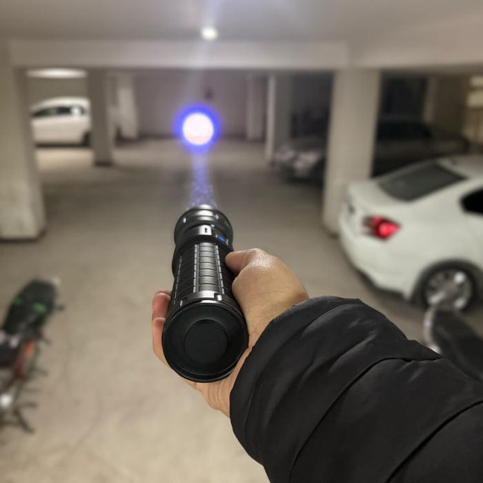Bazoka White Laser Flashlight Torch SLH-891