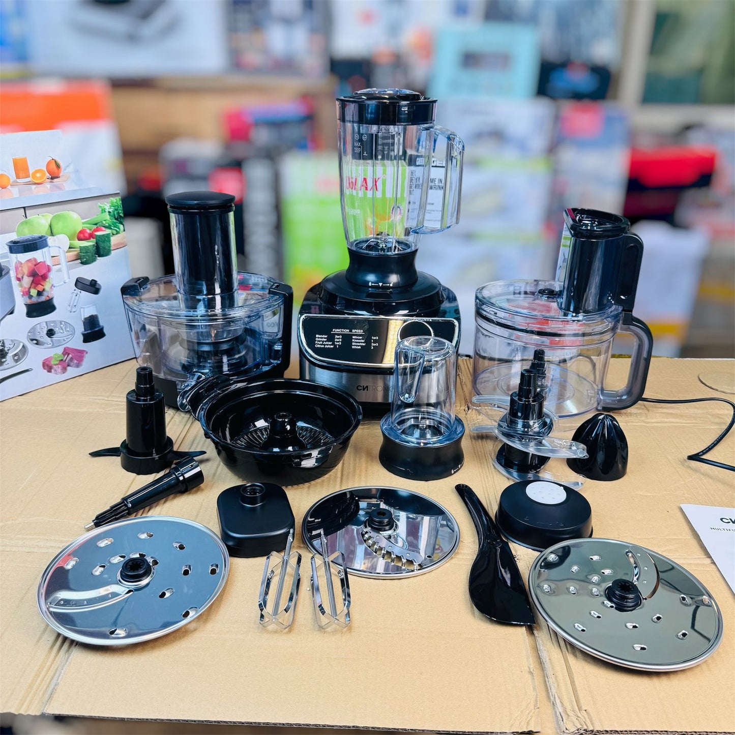 CIATRONIC Multifunction Food Processor 13 in 1 CIC 321 M (food factory)
