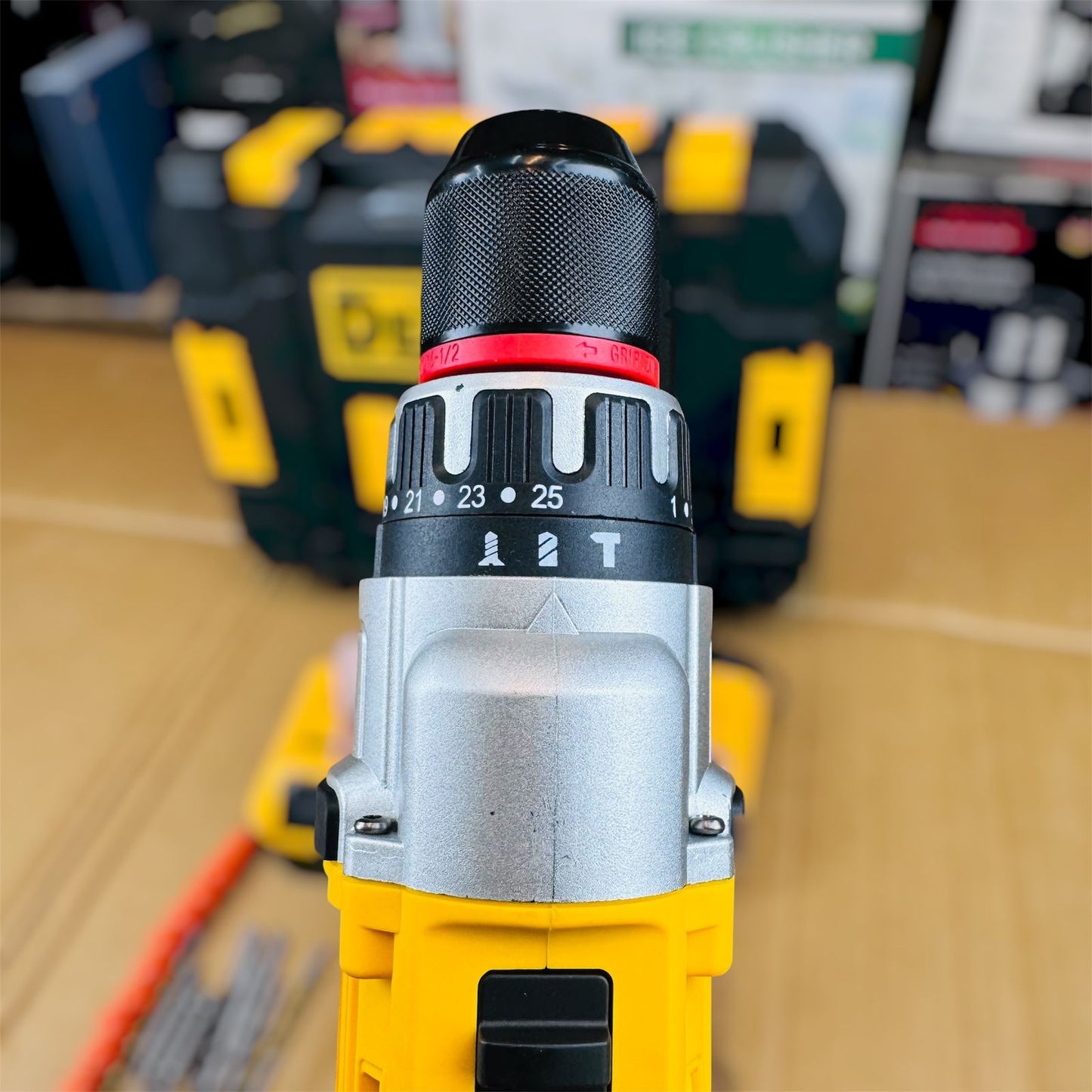 Dewalt 88v brushless drill machine with tools