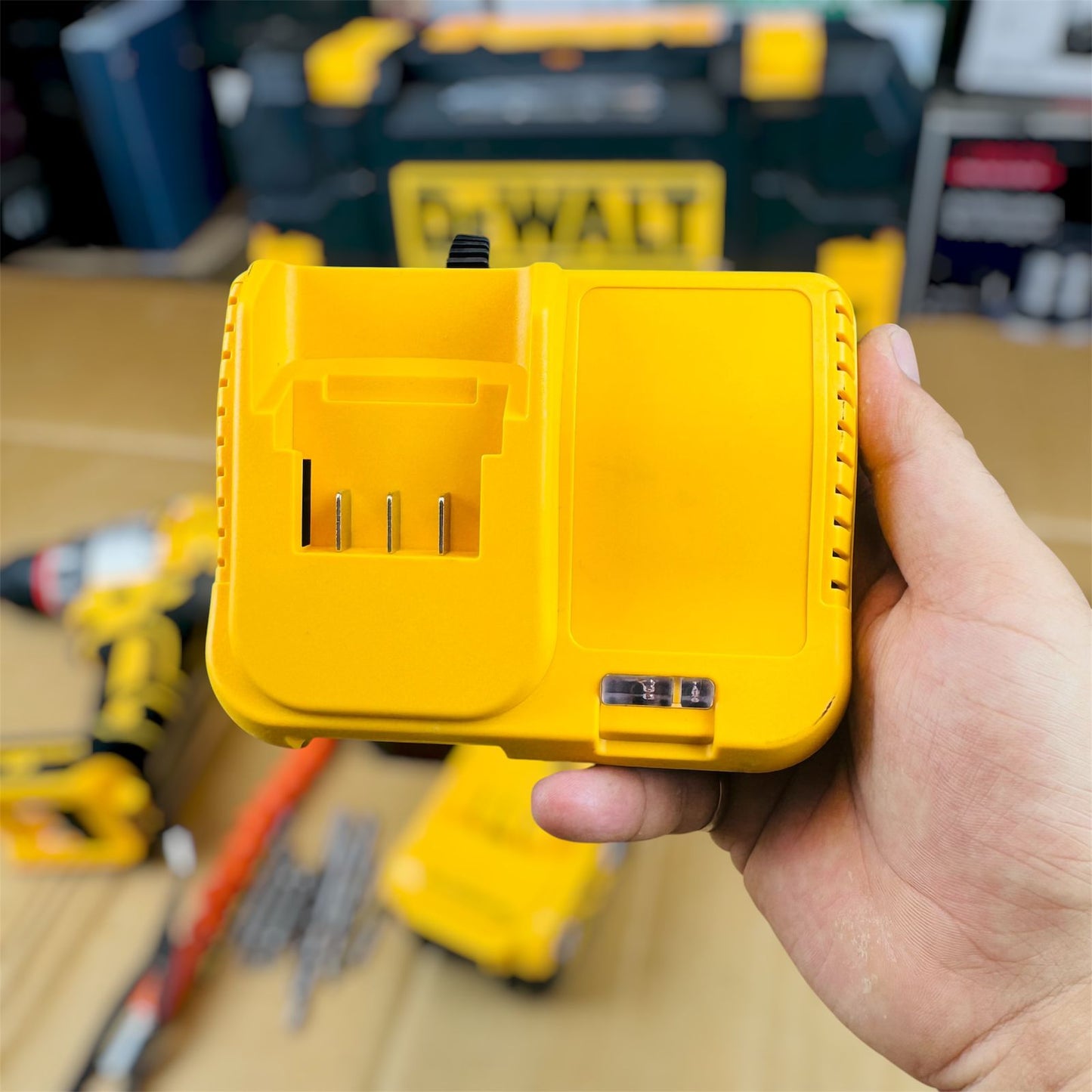 Dewalt 88v brushless drill machine with tools