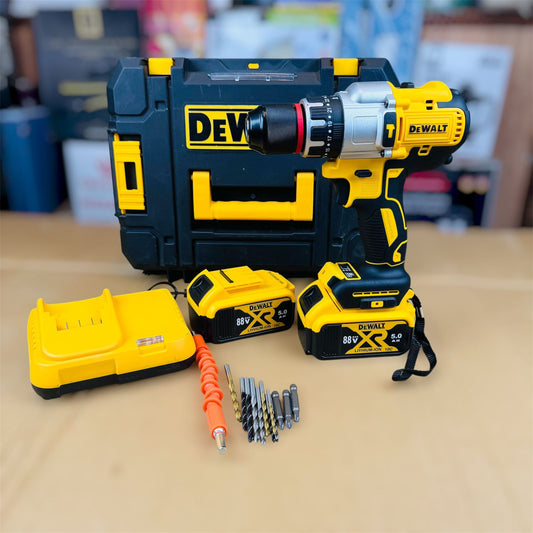 Dewalt 88v brushless drill machine with tools