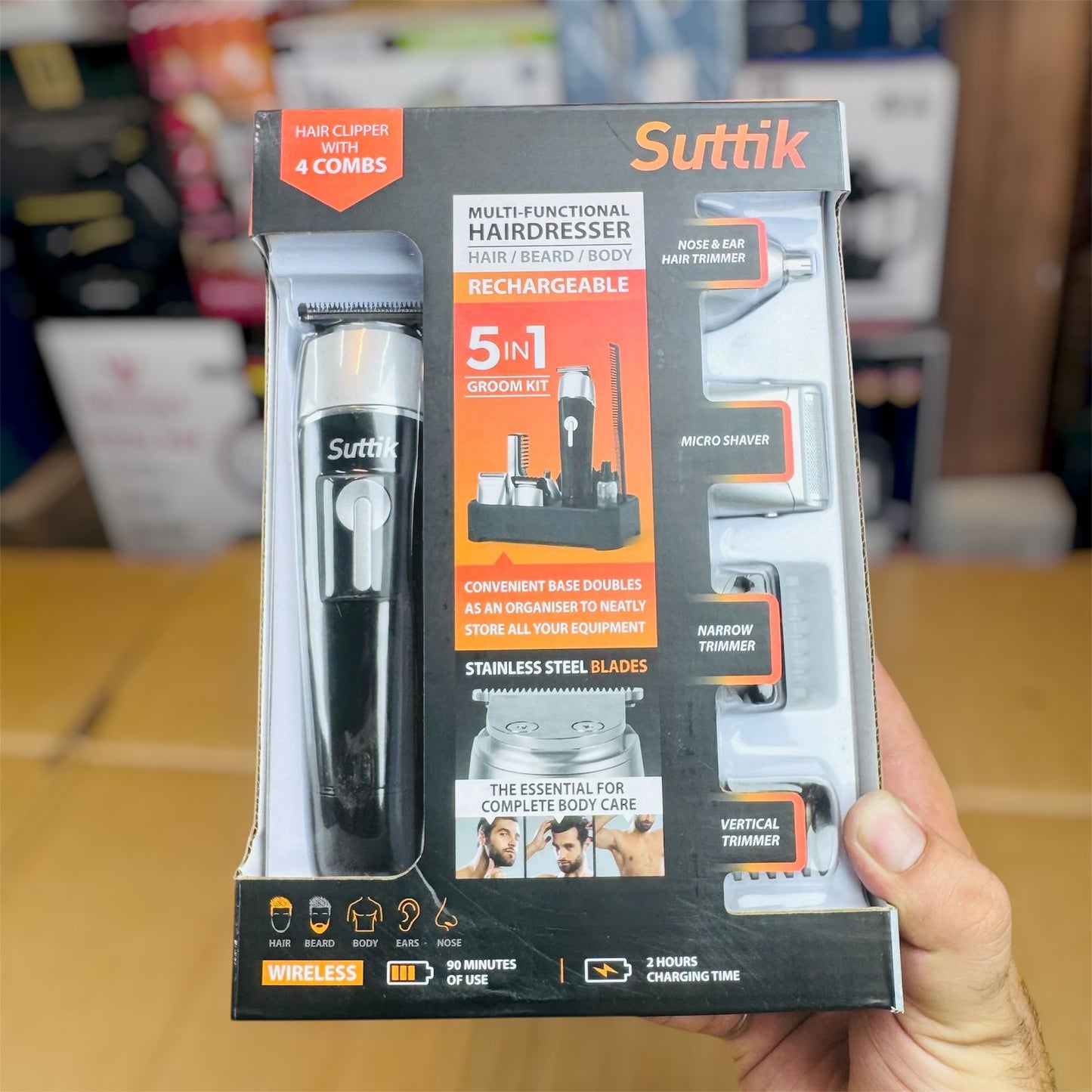 Professional 5 in 1 Suttik trimmer
