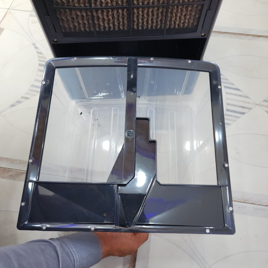 Geepas Tower Air Cooler With Remote & LED Screen Control M GAS9435