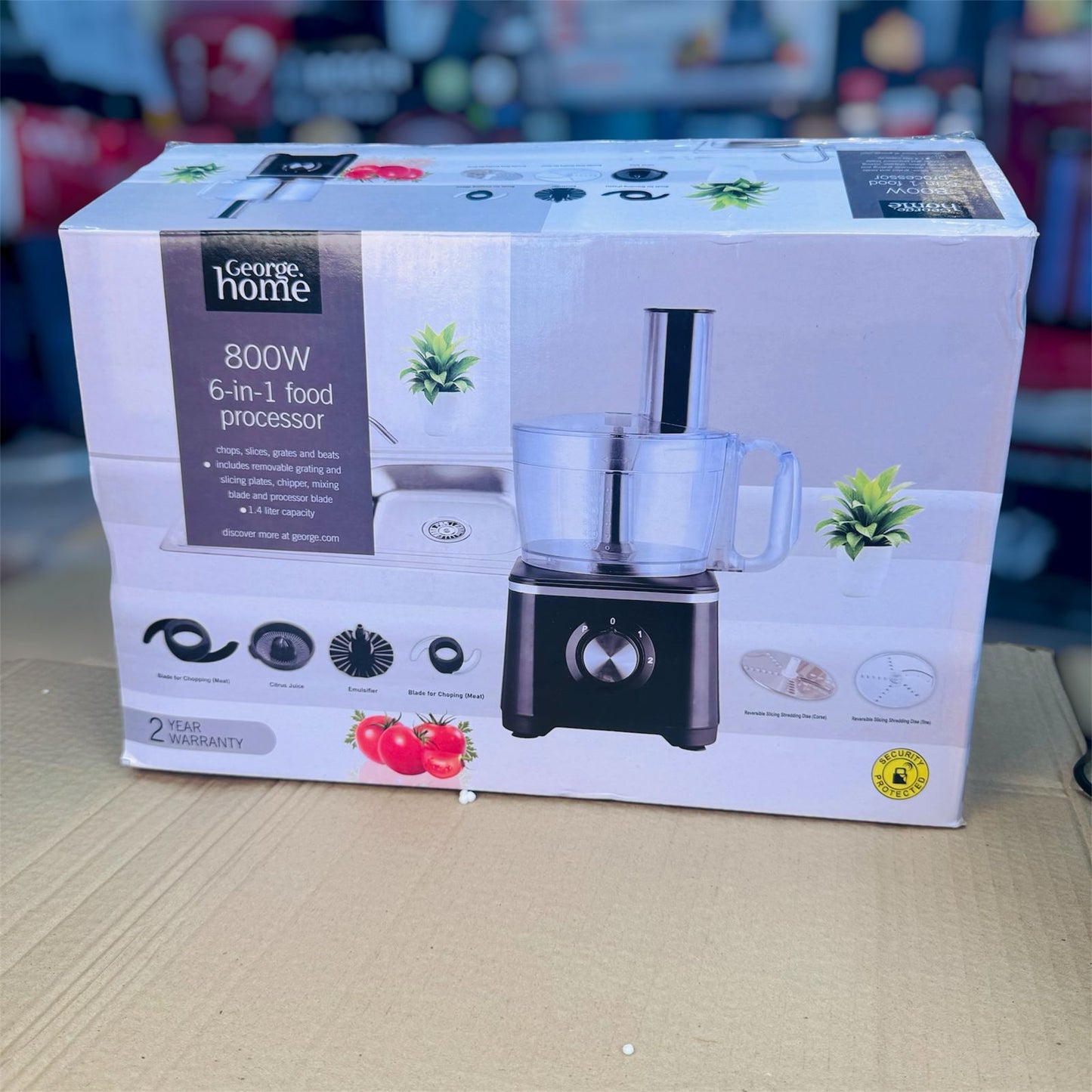 George home 6 in 1 food processor 800W