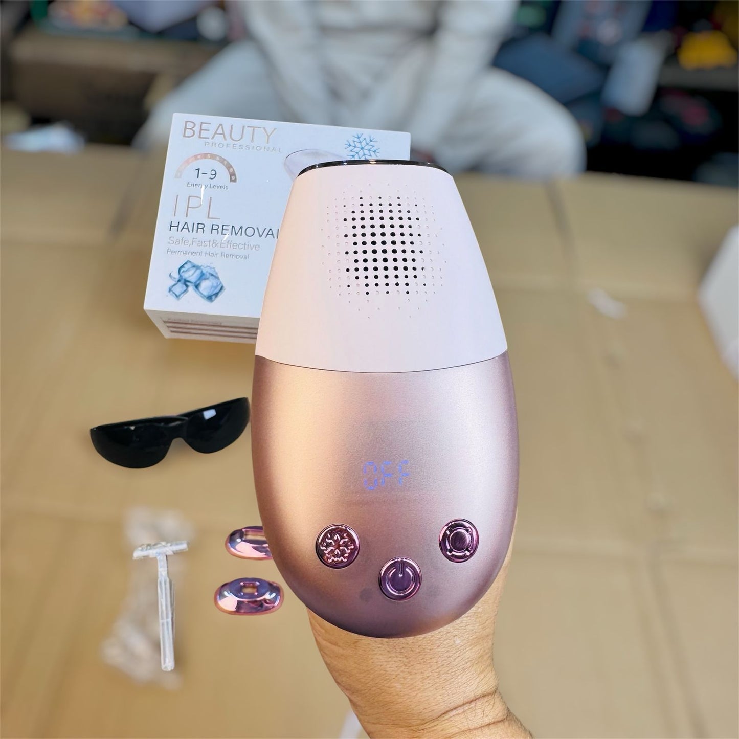 Beauty professional IPL leser hair removal