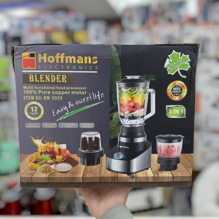 hoffmans 3 in 1 multifunctional electric blender HM _2059