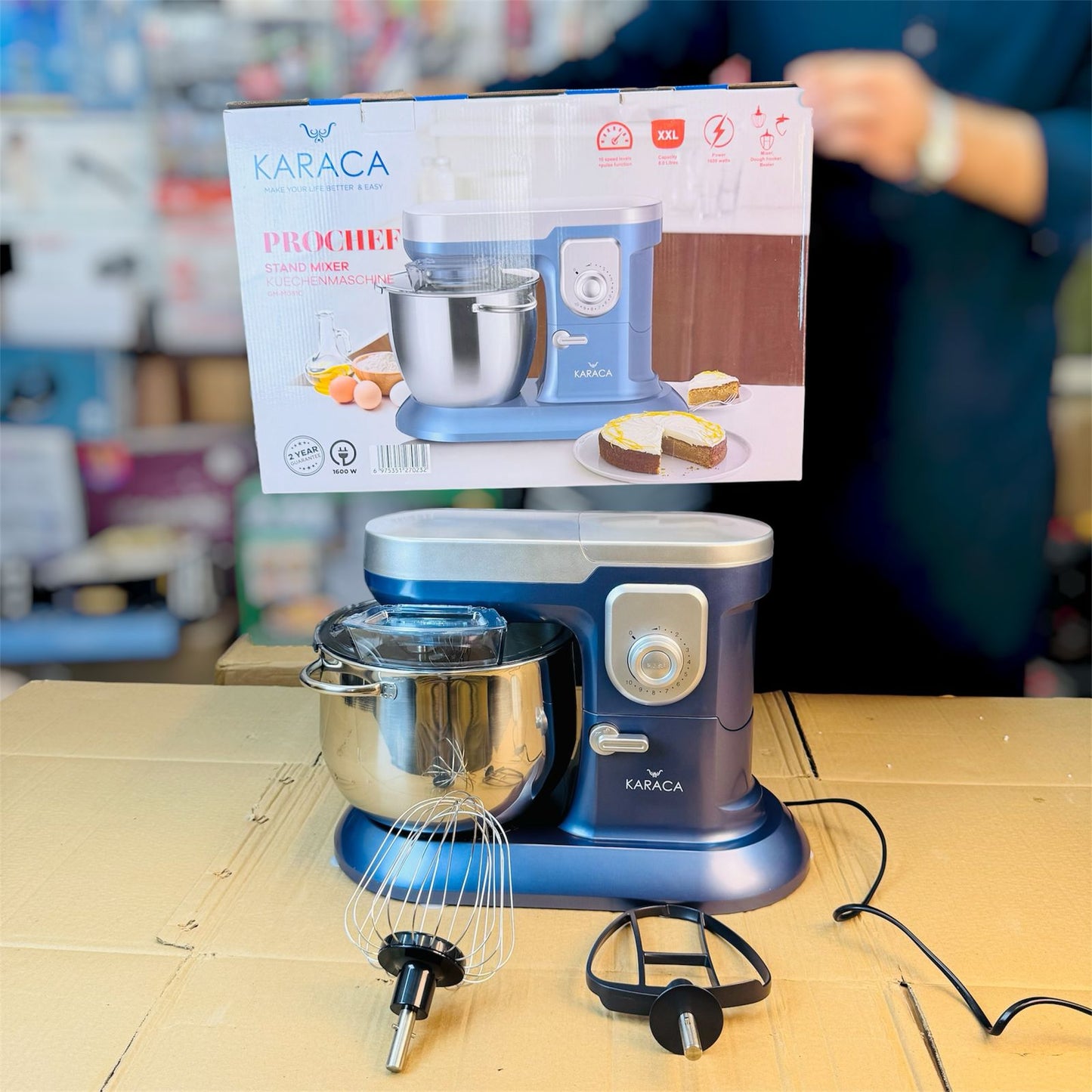 karaca prochef stand mixer 8 litter GM_MO81C