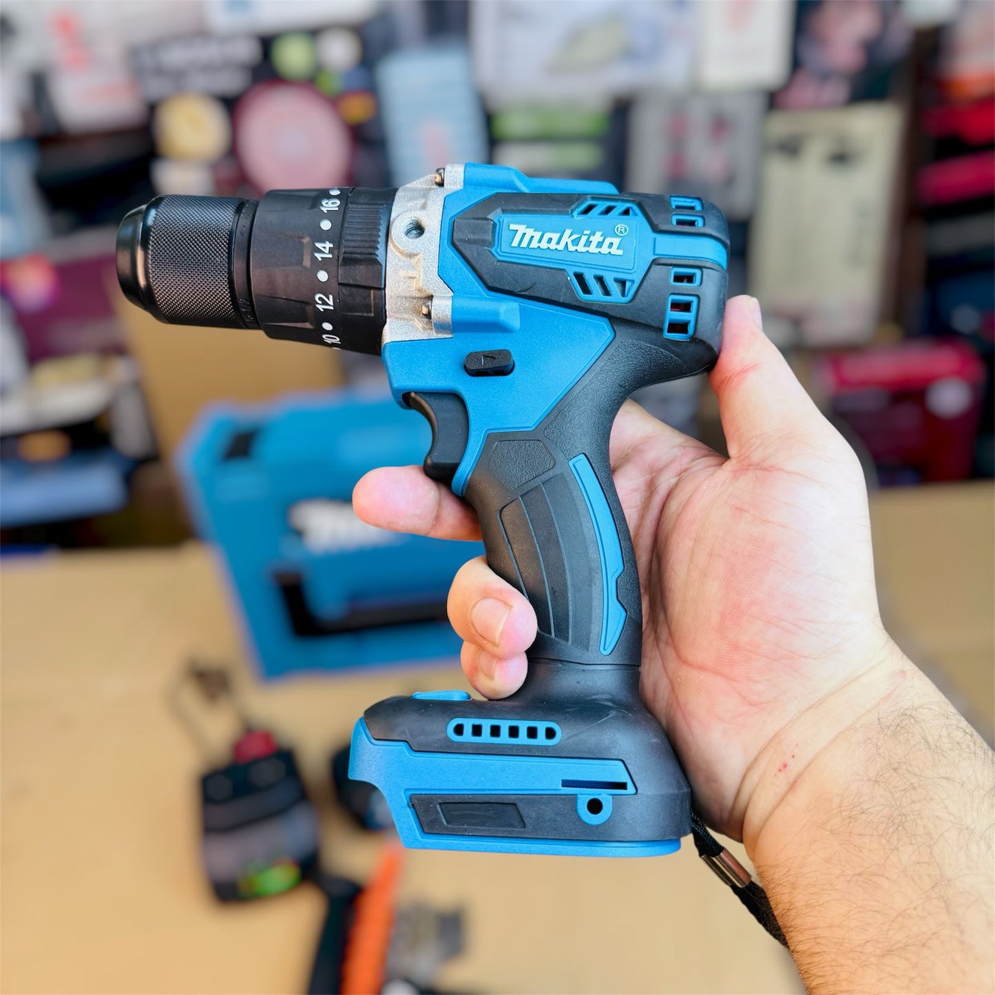 Makita & Dewalt brushless drill machine set