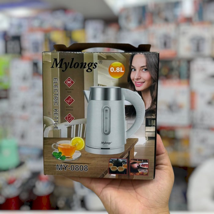 Mylongs Mini Electric Kettle 800ml for travel, office and home use