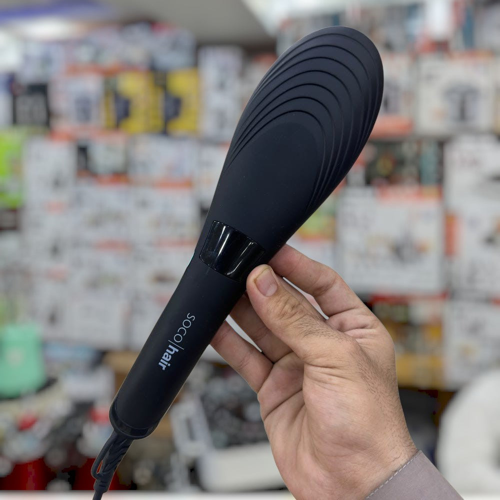 SOCO 3-in-1 Straightener Brush NC001