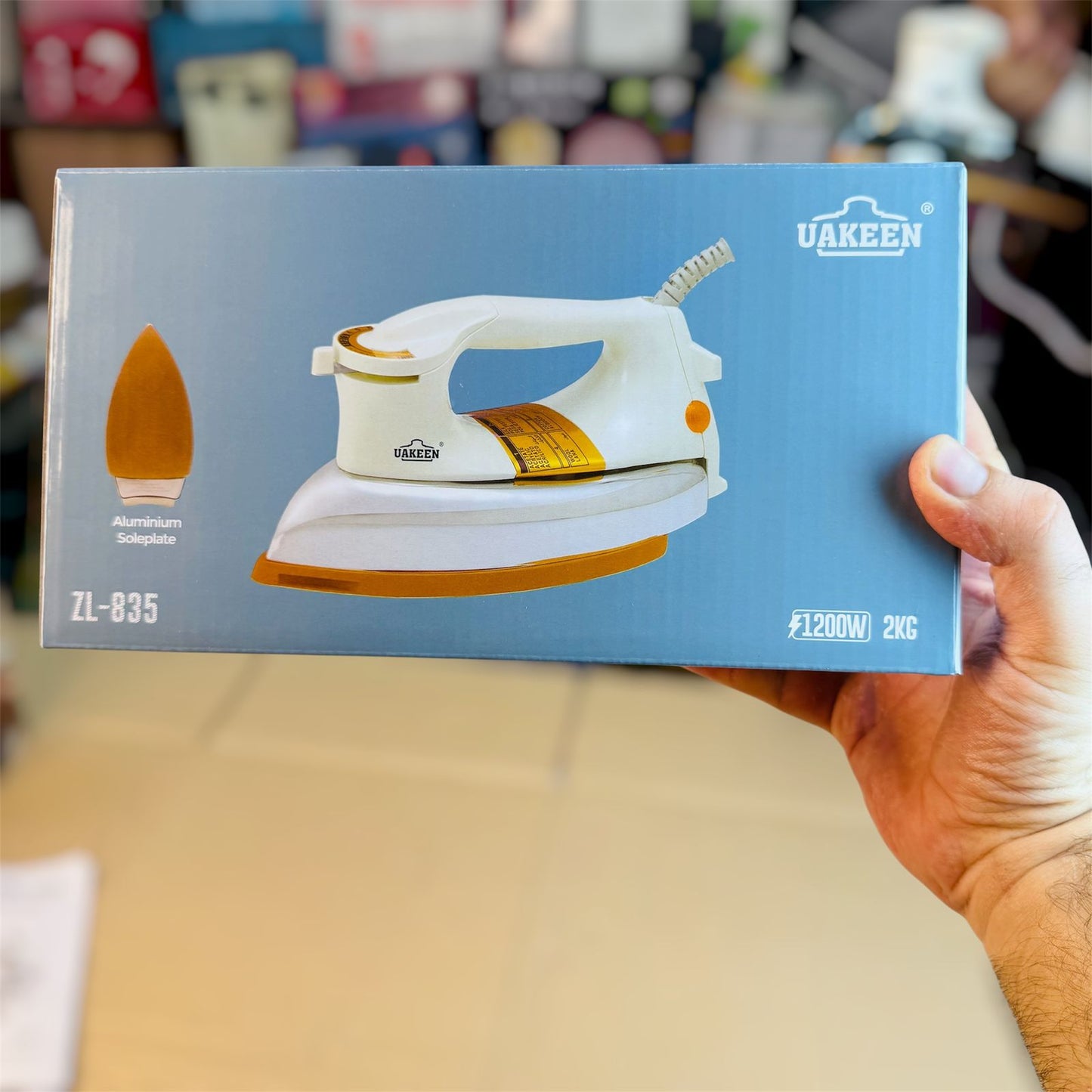 Uakeen Electric Dry Iron ZL-835
