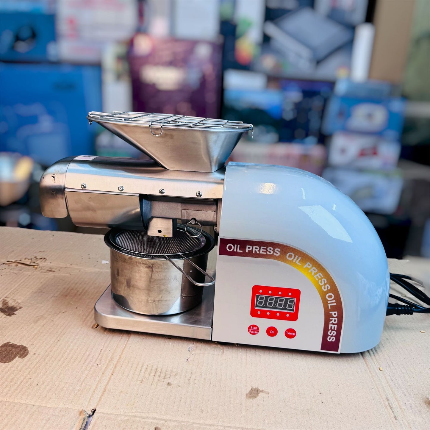 Stainless Steel Oil Press Machine (Oil Extractor)