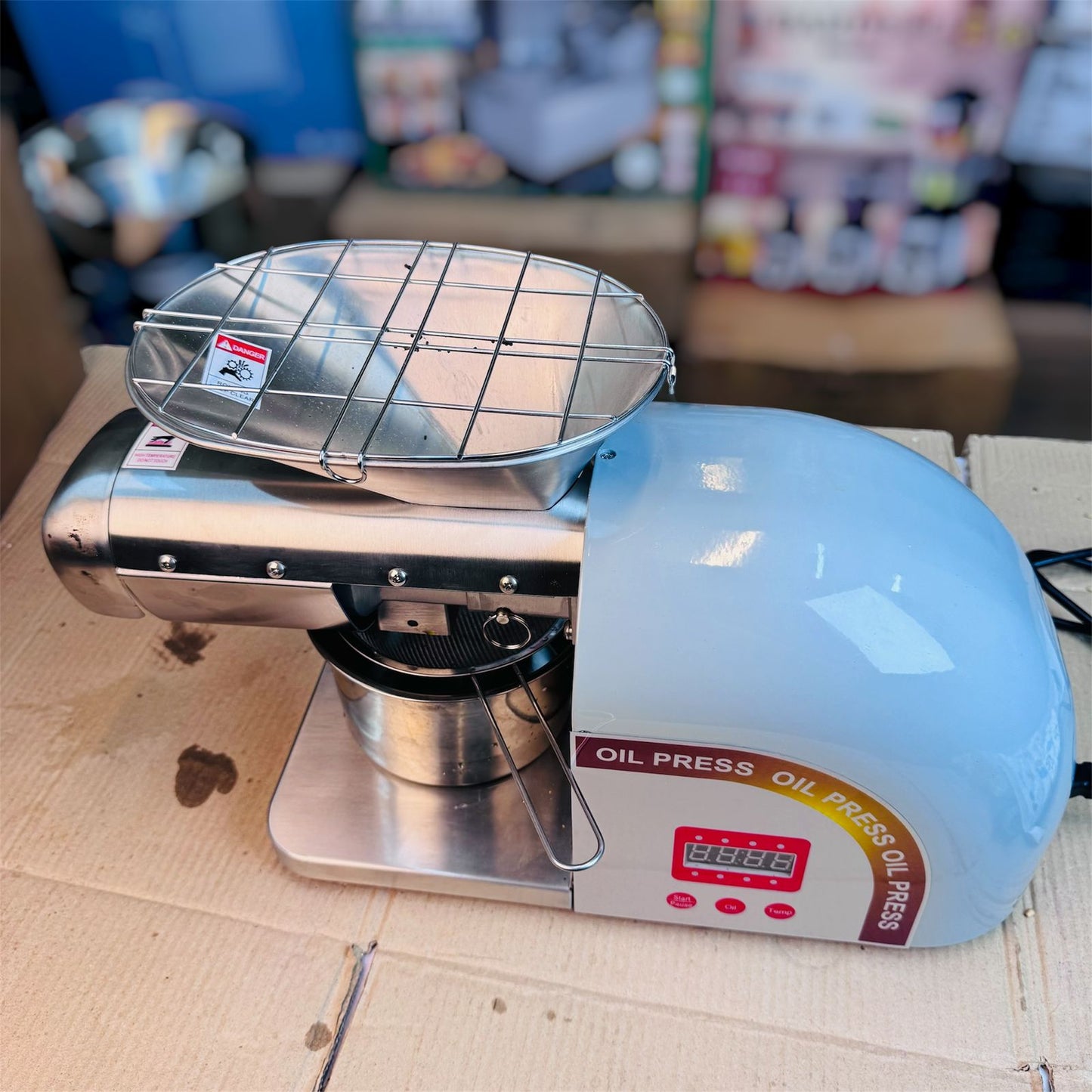 Stainless Steel Oil Press Machine (Oil Extractor)