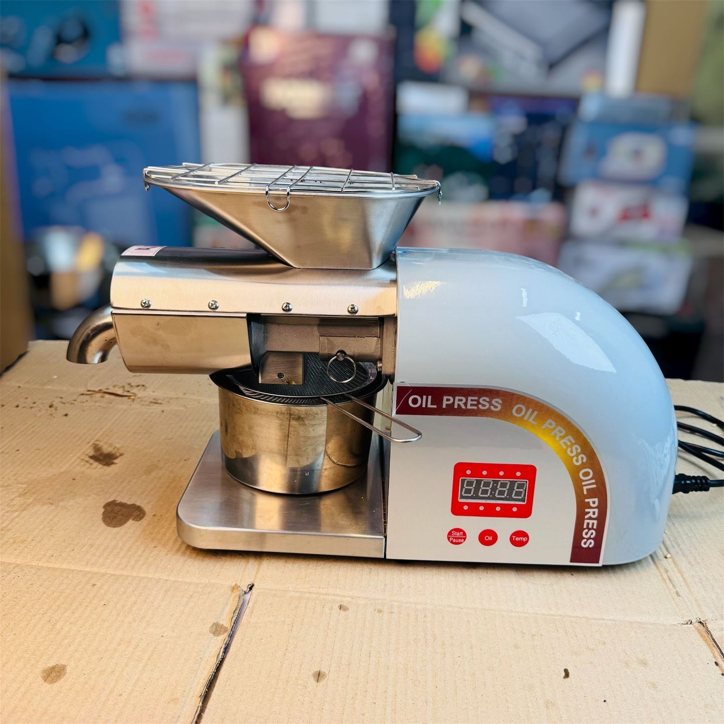 Stainless Steel Oil Press Machine (Oil Extractor)