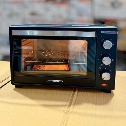 FF Europe 30L Electric Baking Oven with Convection Fan, front view