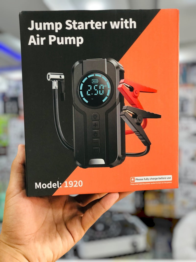 4-in-1 Jump Starter with Air Pump N1920