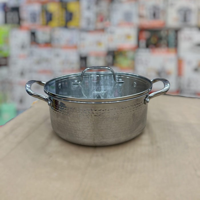 UAKEEN 9pcs Triply Stainless Steel Cookware Set VK-56