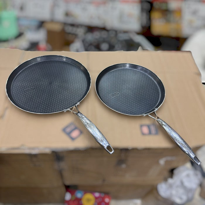 UAKEEN Laser-Coated Induction Pizza Pan