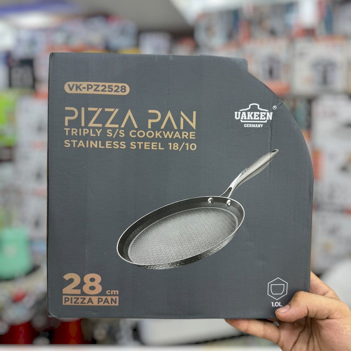 UAKEEN Laser-Coated Induction Pizza Pan