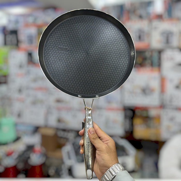 UAKEEN Laser-Coated Induction Pizza Pan