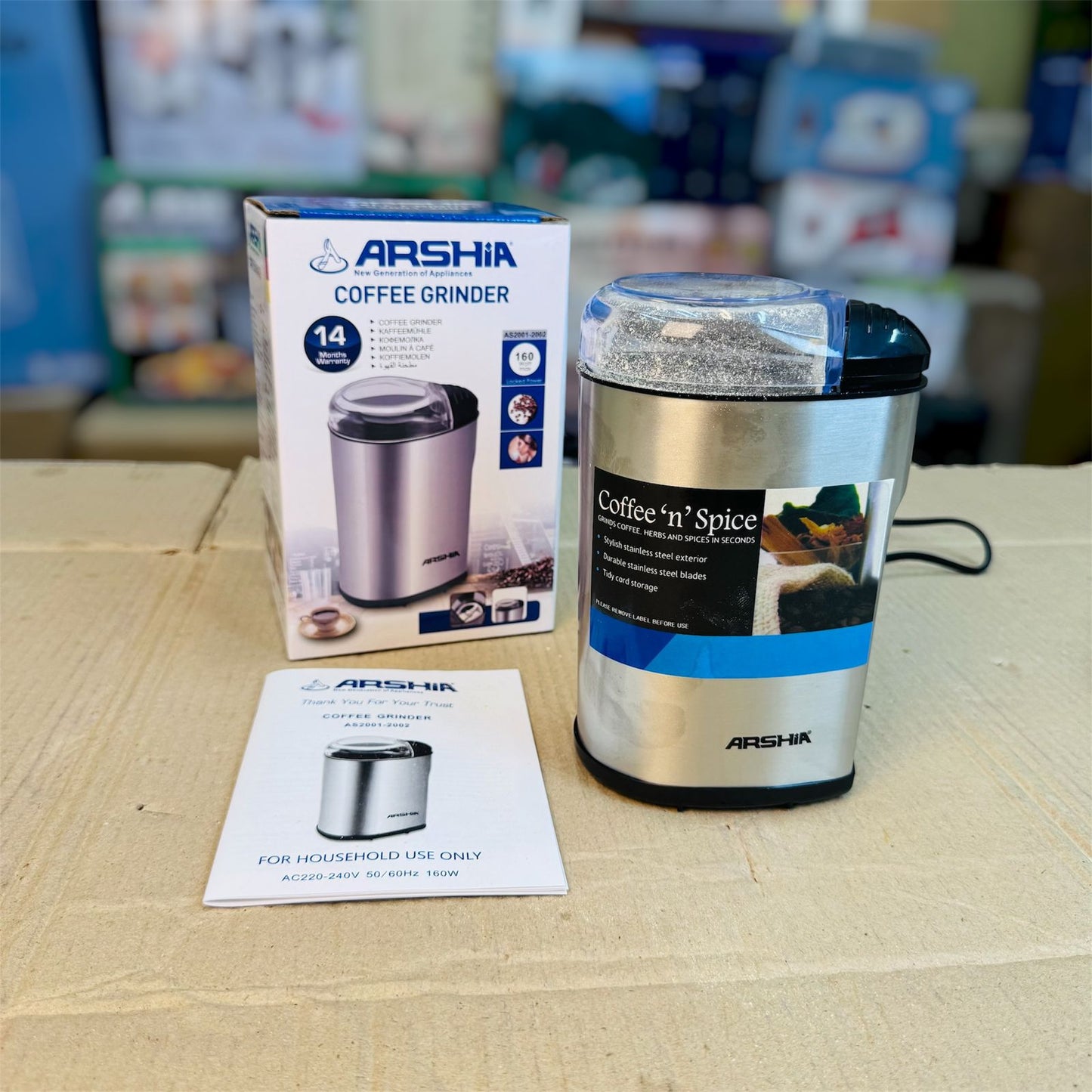 Arshia Coffee & Spice Grinder AS 2001-2002