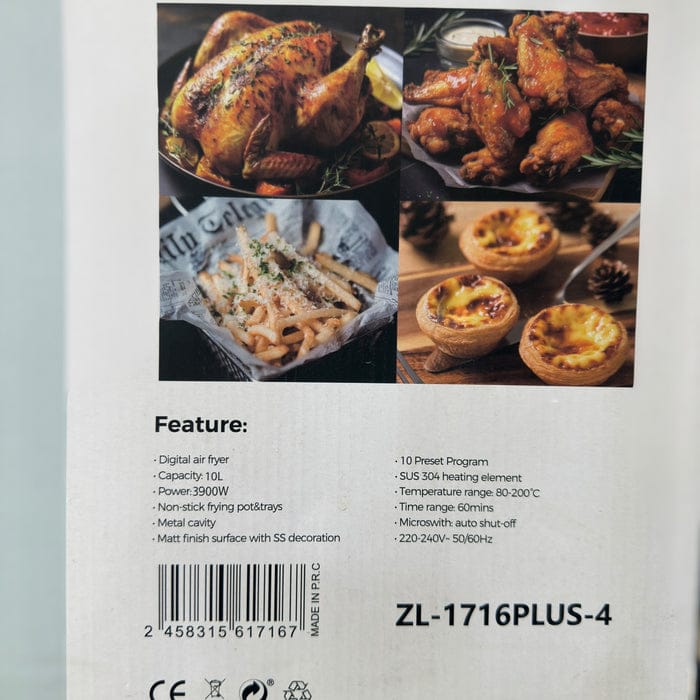 UAKEEN 10L digital air fryer ZL_1716 PLUS