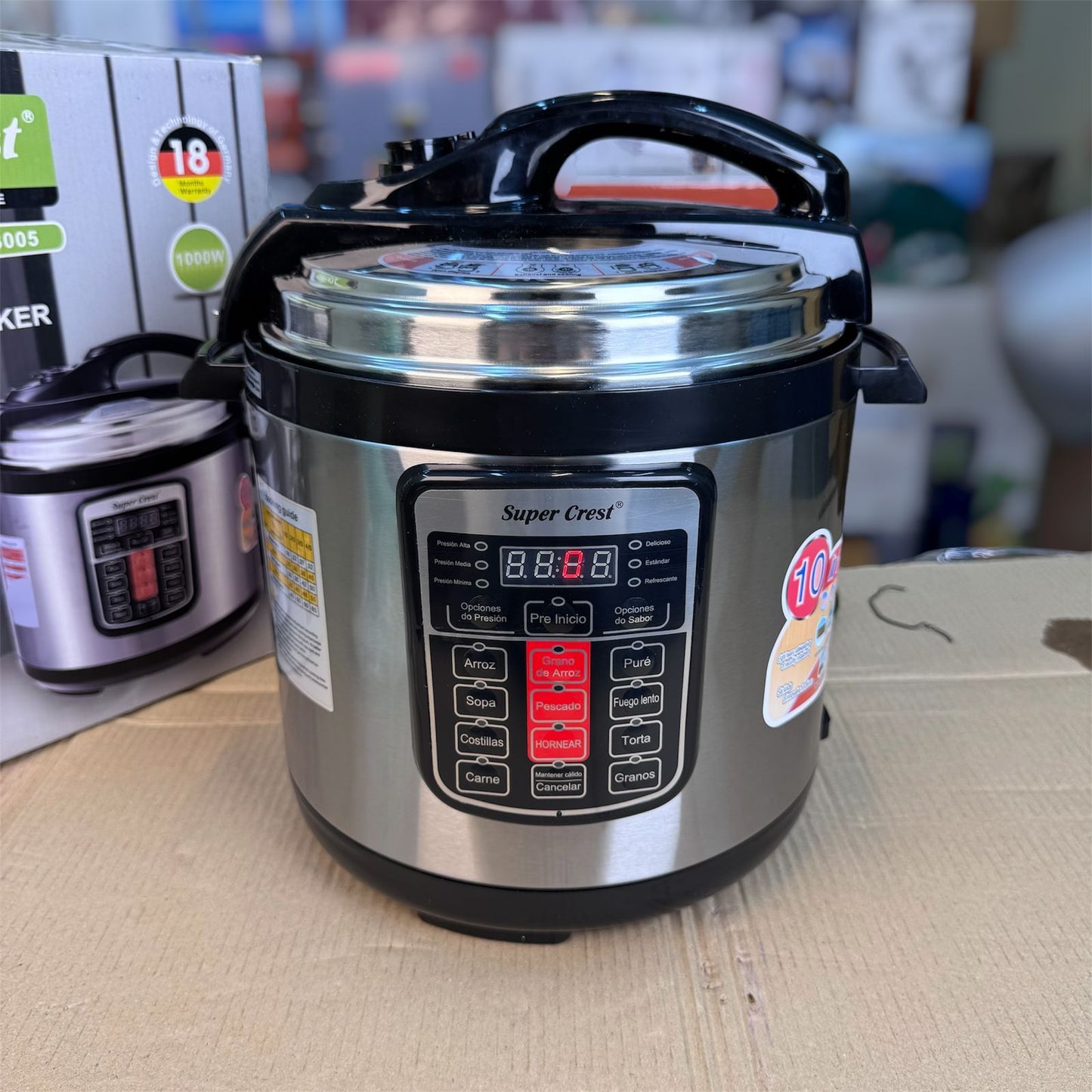 Super crest 10 in 1 6L electric  pressure cooker M SCT3005