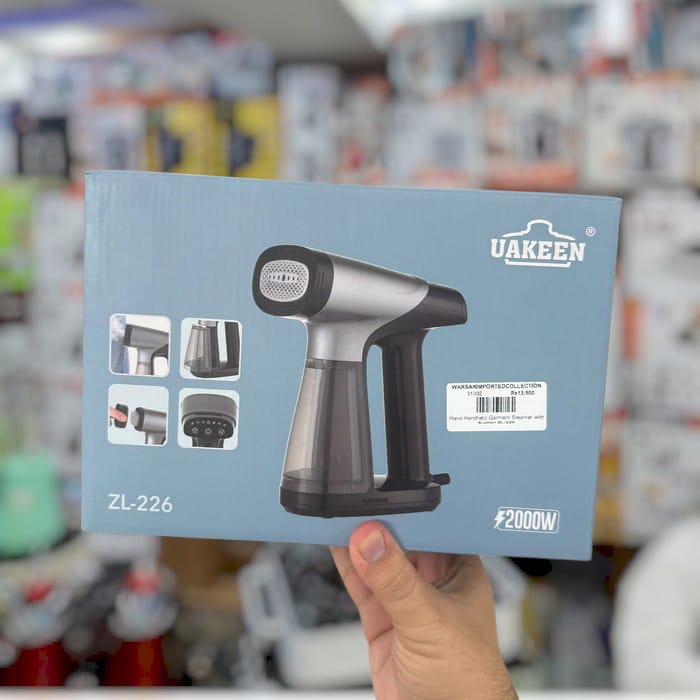 Uakeen German premium  steamer with suction