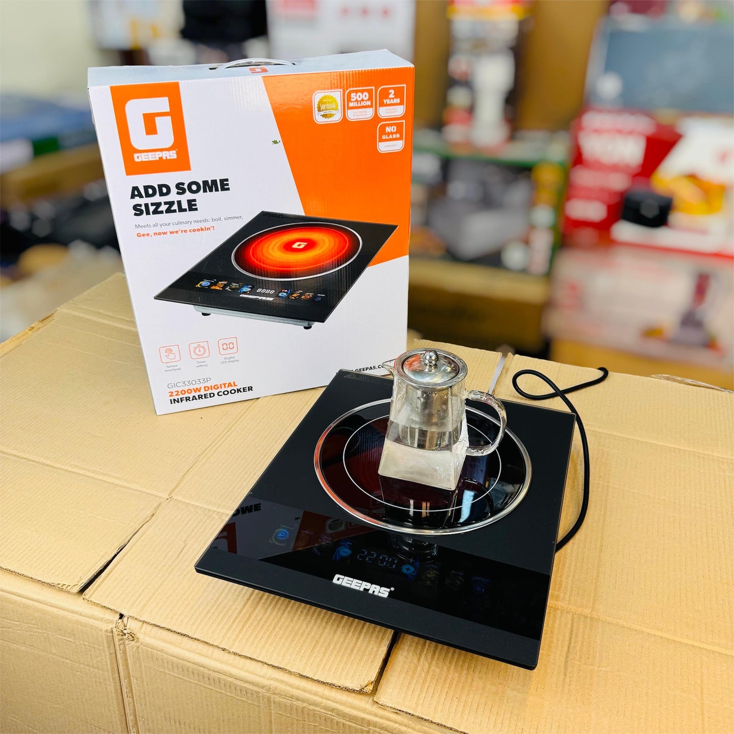 Geepas Multifunction Infrared Cooker GIC 33033P