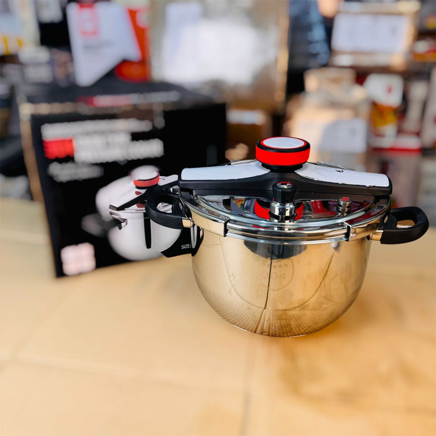 13L Stainless Steel Pressure Cooker (304 Grade)