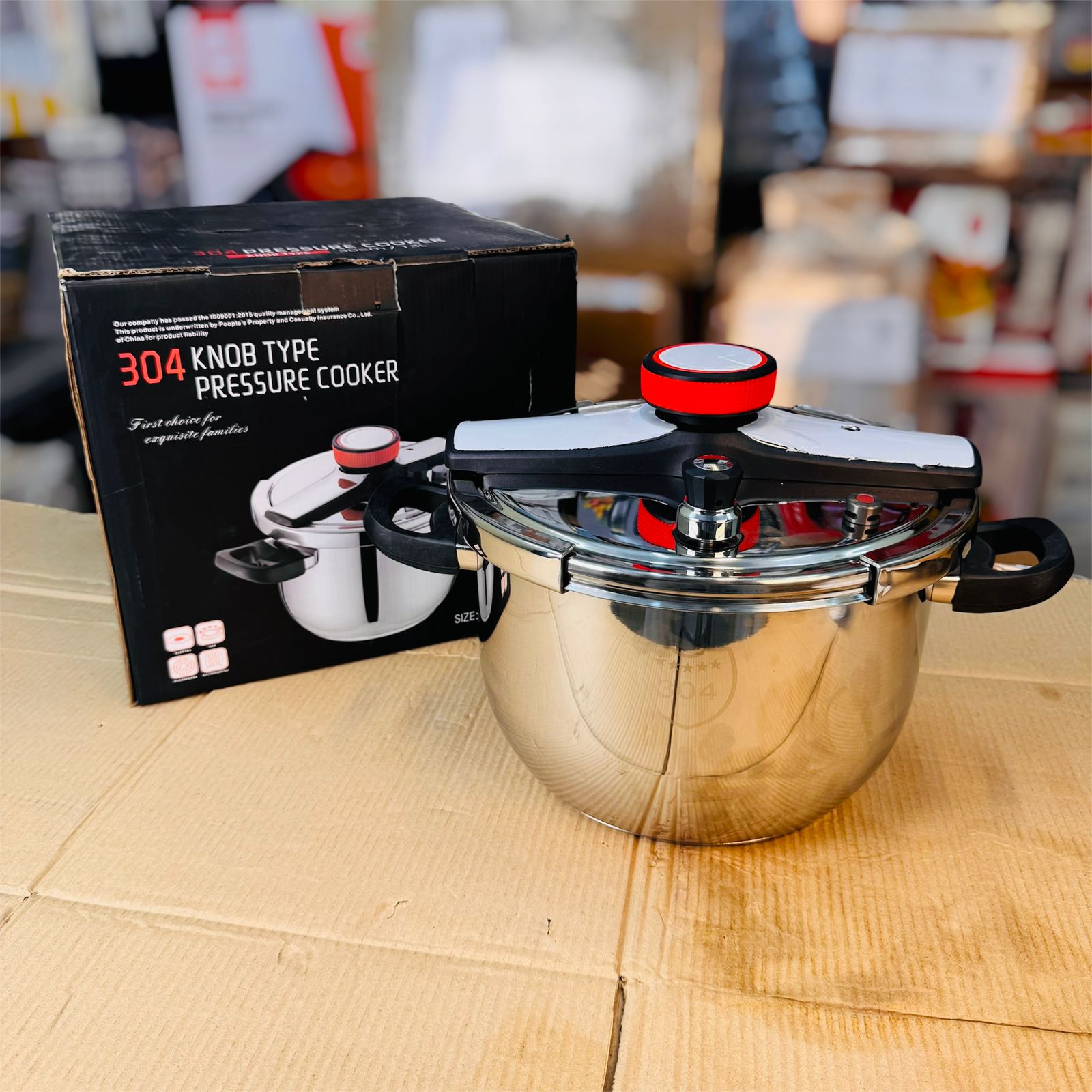13L stainless steel pressure cooker