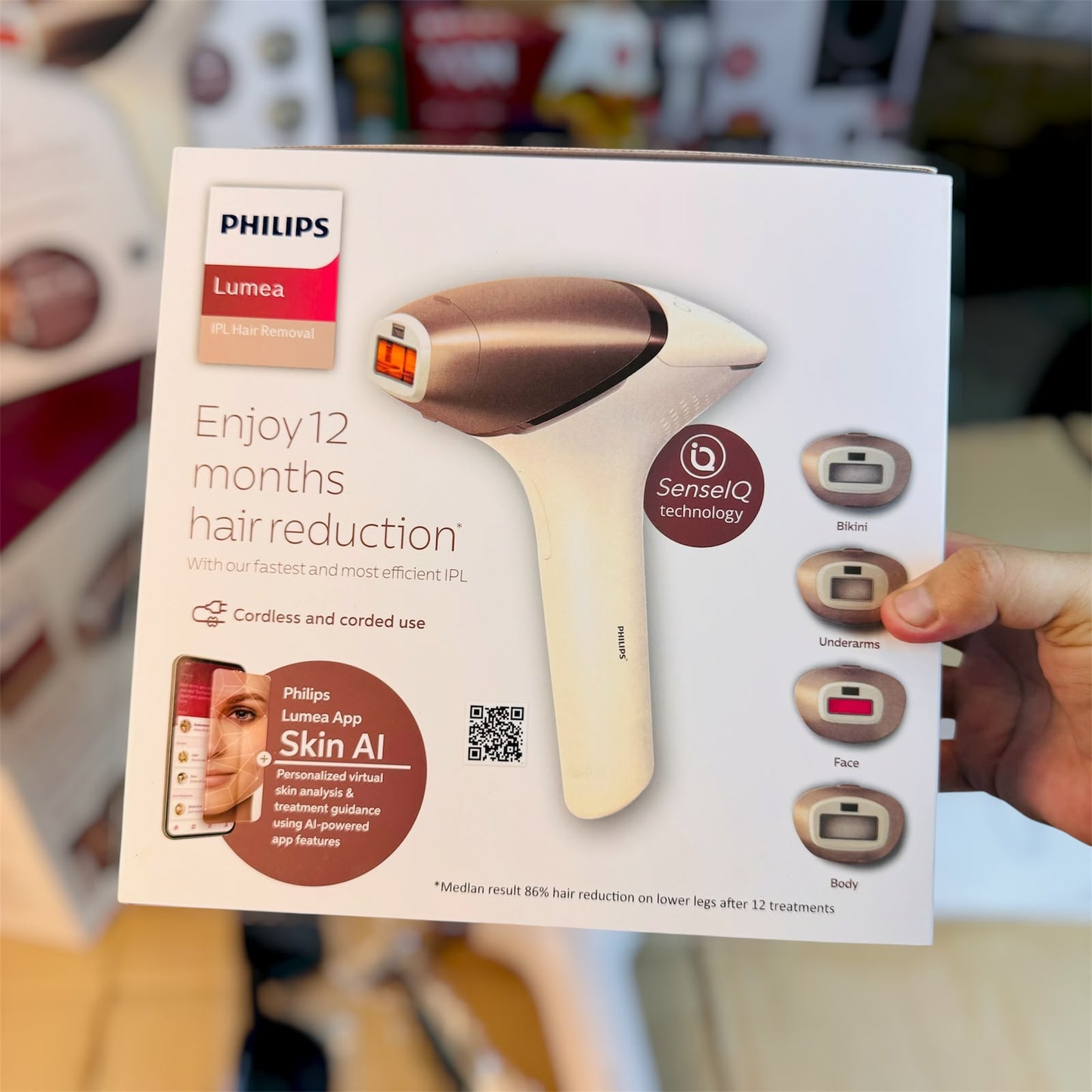 Philips Lumea IPL 9900 Series hair removal