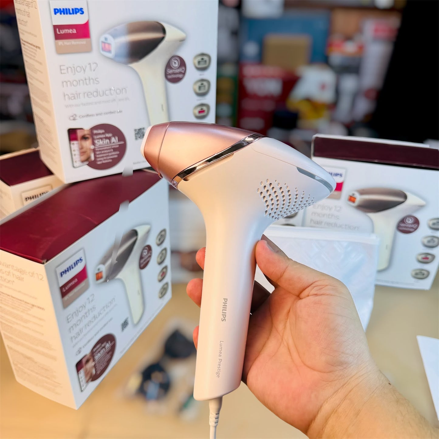 Philips Lumea IPL 9900 Series hair removal