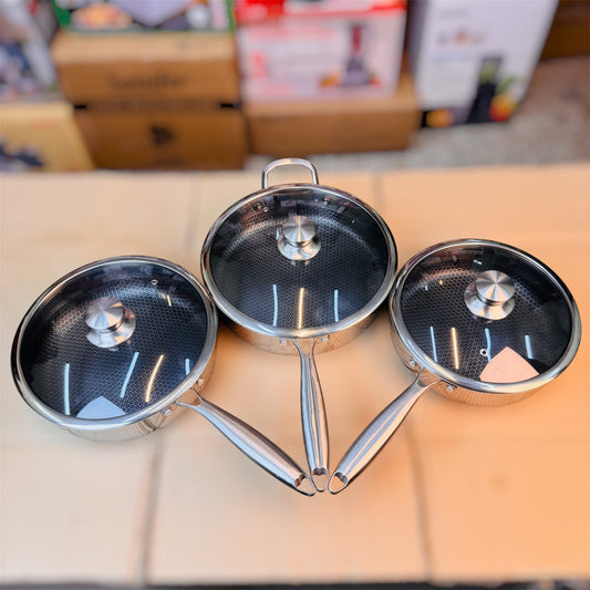 Honeycomb Laser Coating Shallow Frypan