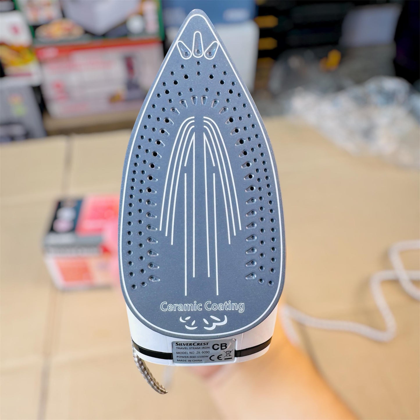 Silver crest travel steam iron ZK9090