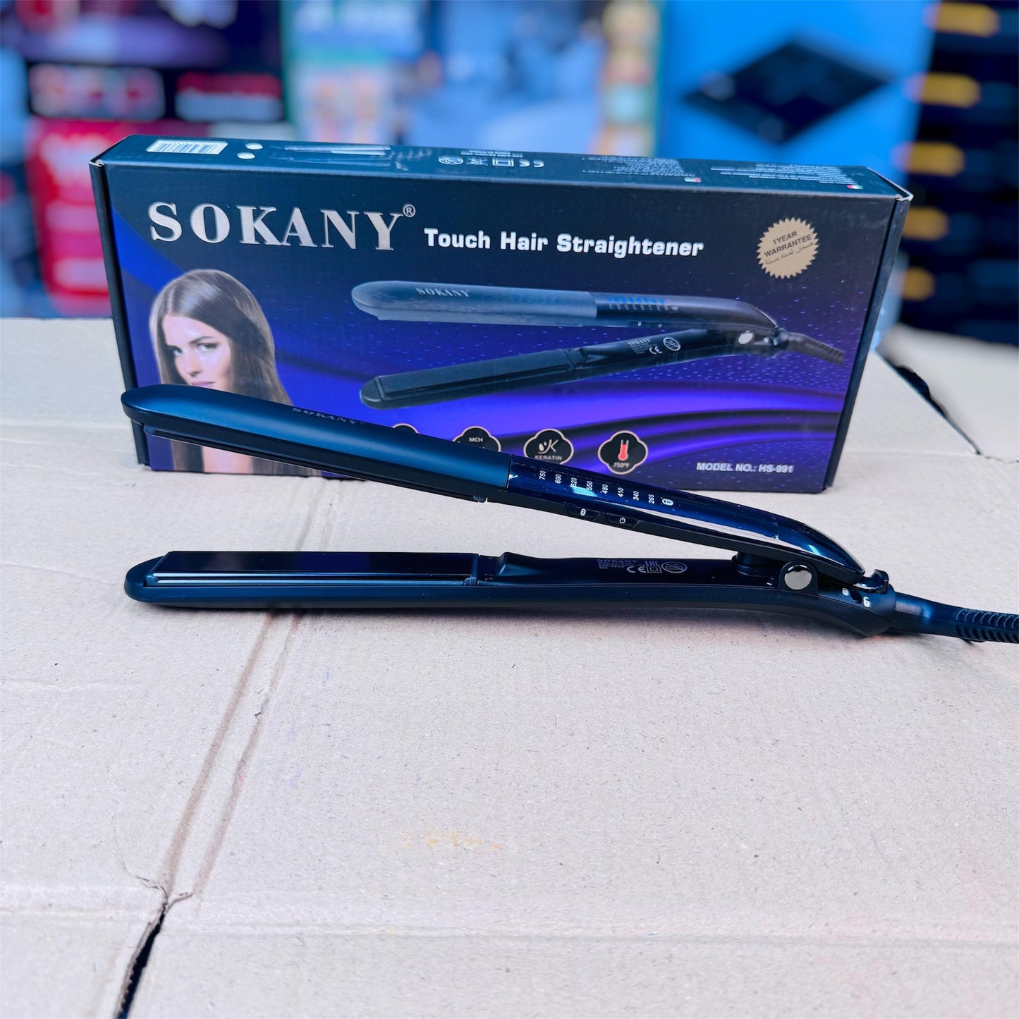 Sokany Digital Professional Hair Straightener HS-991