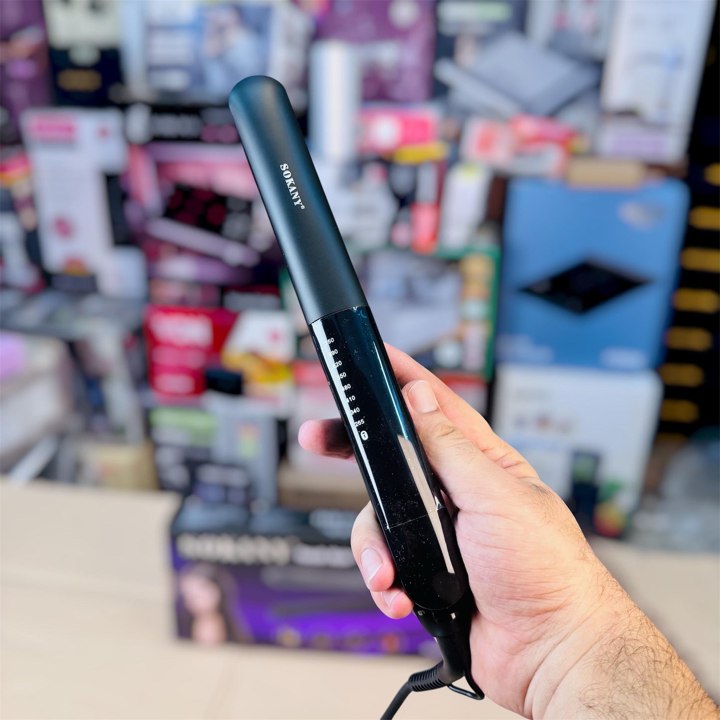 Sokany Digital Professional Hair Straightener HS-991