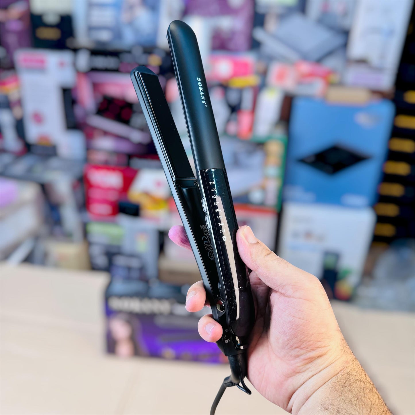 Sokany Digital Professional Hair Straightener HS-991