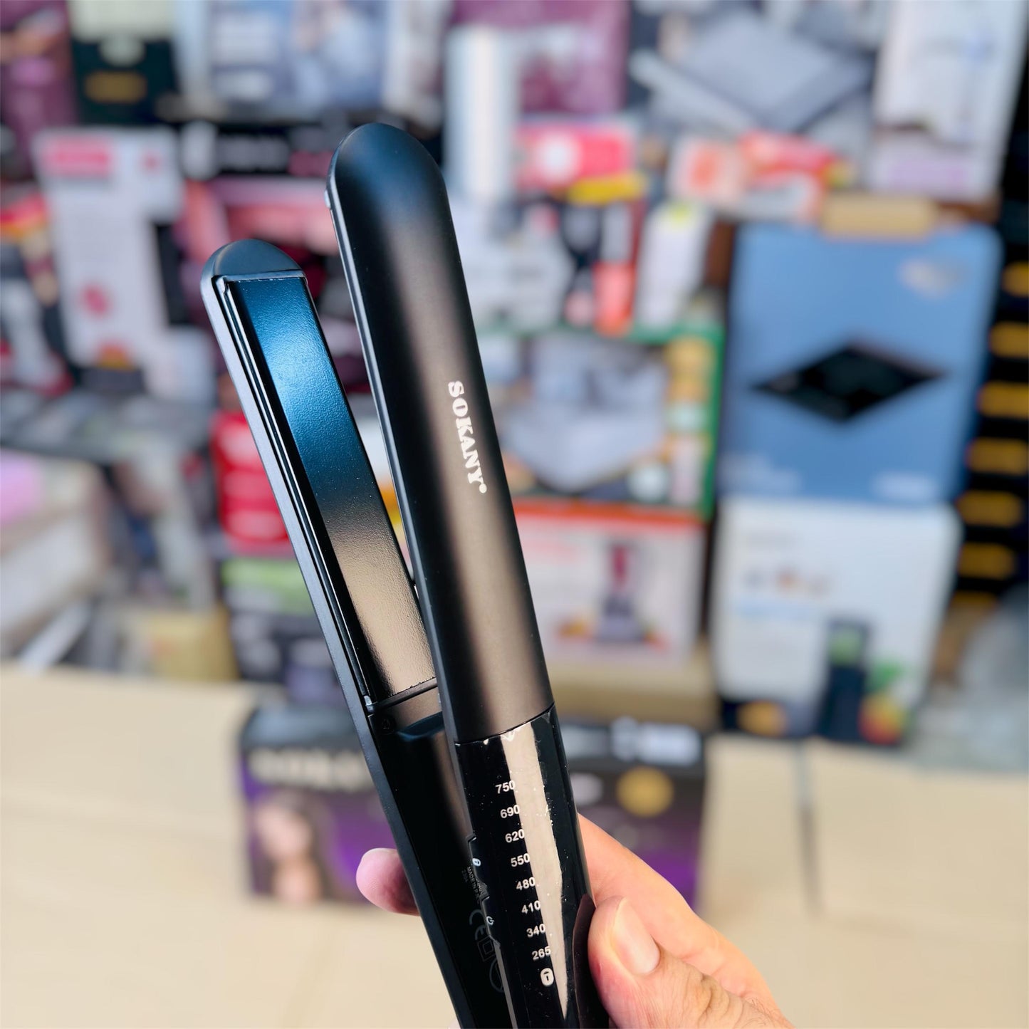 Sokany Digital Professional Hair Straightener HS-991