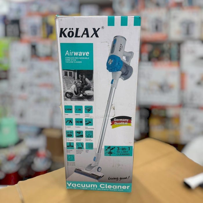 Kolax Airwave stick vacuum cleaning floor