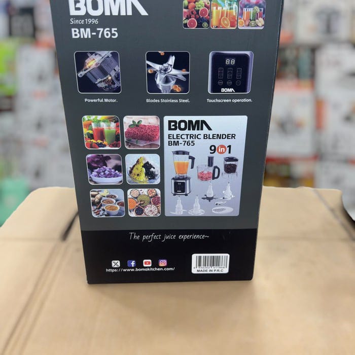 BOMA 9-in-1 Multifunction Blender Chopper Set BM-765