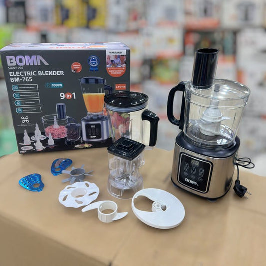BOMA 9-in-1 Multifunction Blender Chopper Set BM-765